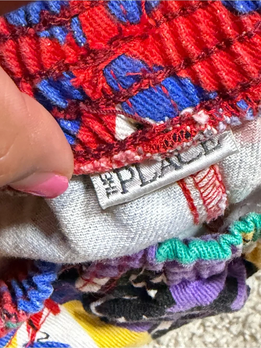 The Children's Place Vintage 90s Retro Colorful Pants